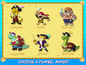6 Dinosaur Pirates to choose from, and more to discover!
